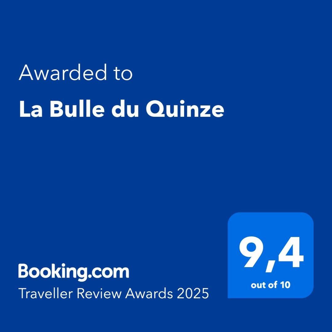 La Bulle Du Quinze Villa Mazaye Bagian luar foto